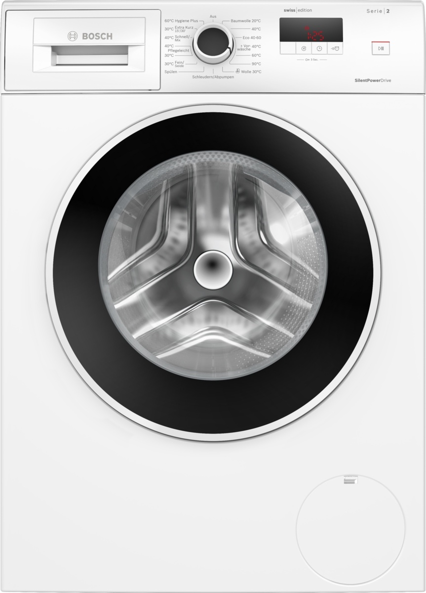 Lave-linge Bosch WGE0340ECH — Lave-linge pose libre, chargement frontal, 8 kg, 1400 tr/min