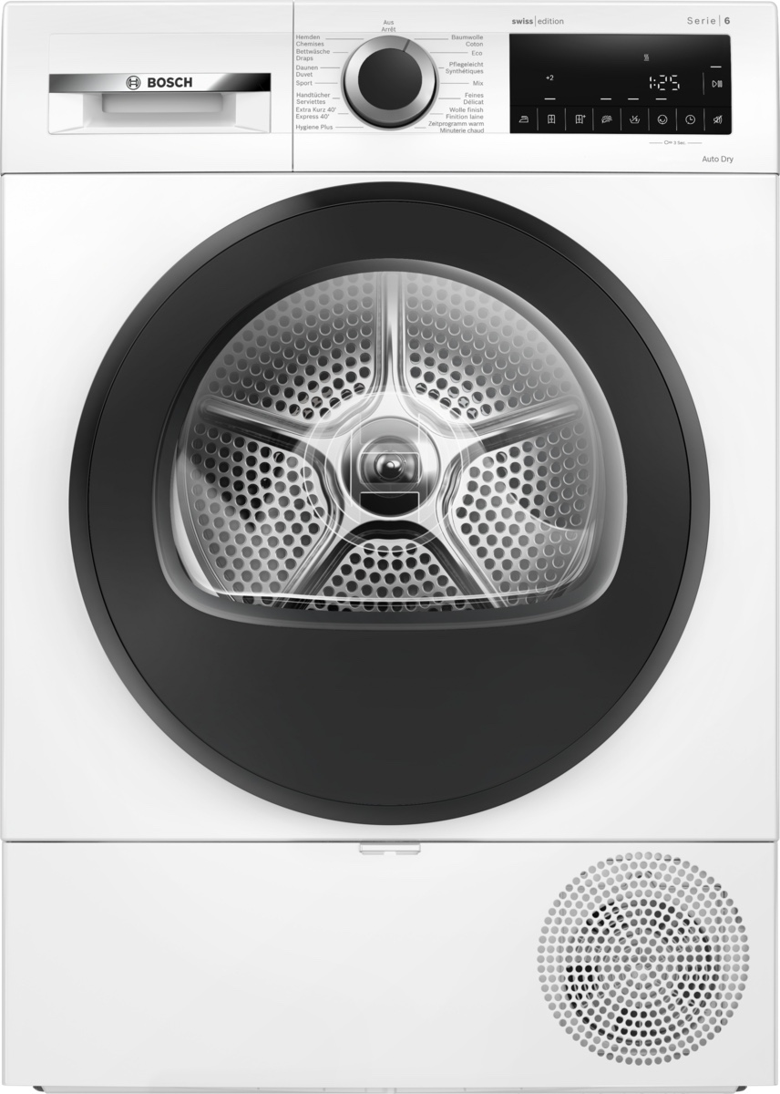 Sèche-linge Bosch WQG233W2CH — Sèche-linge à pompe à chaleur, AutoDry